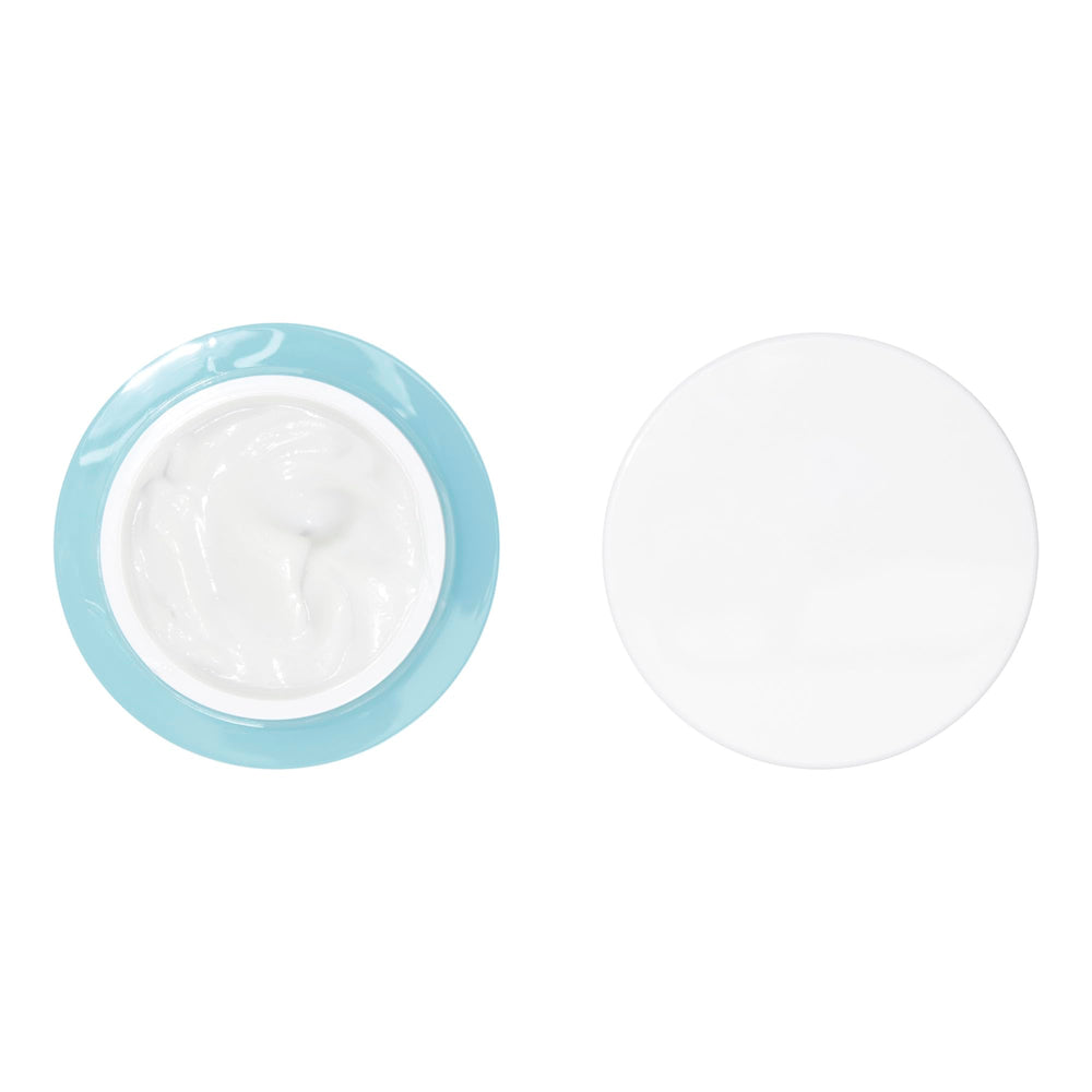 e.l.f. SKIN Holy Hydration night-cream ingredients show jojoba oil, shea butter, cucumber for calm skin