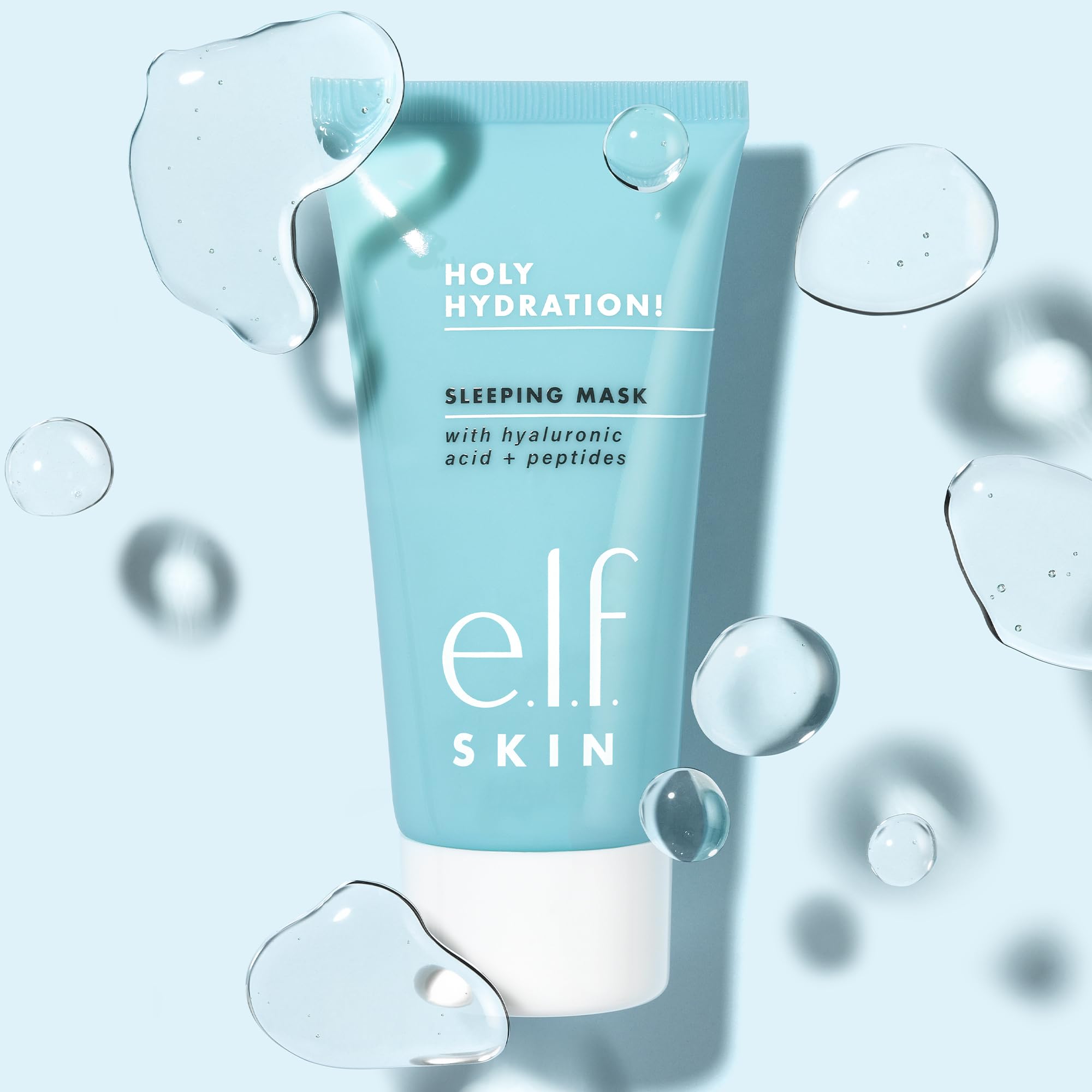 e.l.f. SKIN Holy Hydration sleeping mask night-application delivers soothing moisture while you sleep