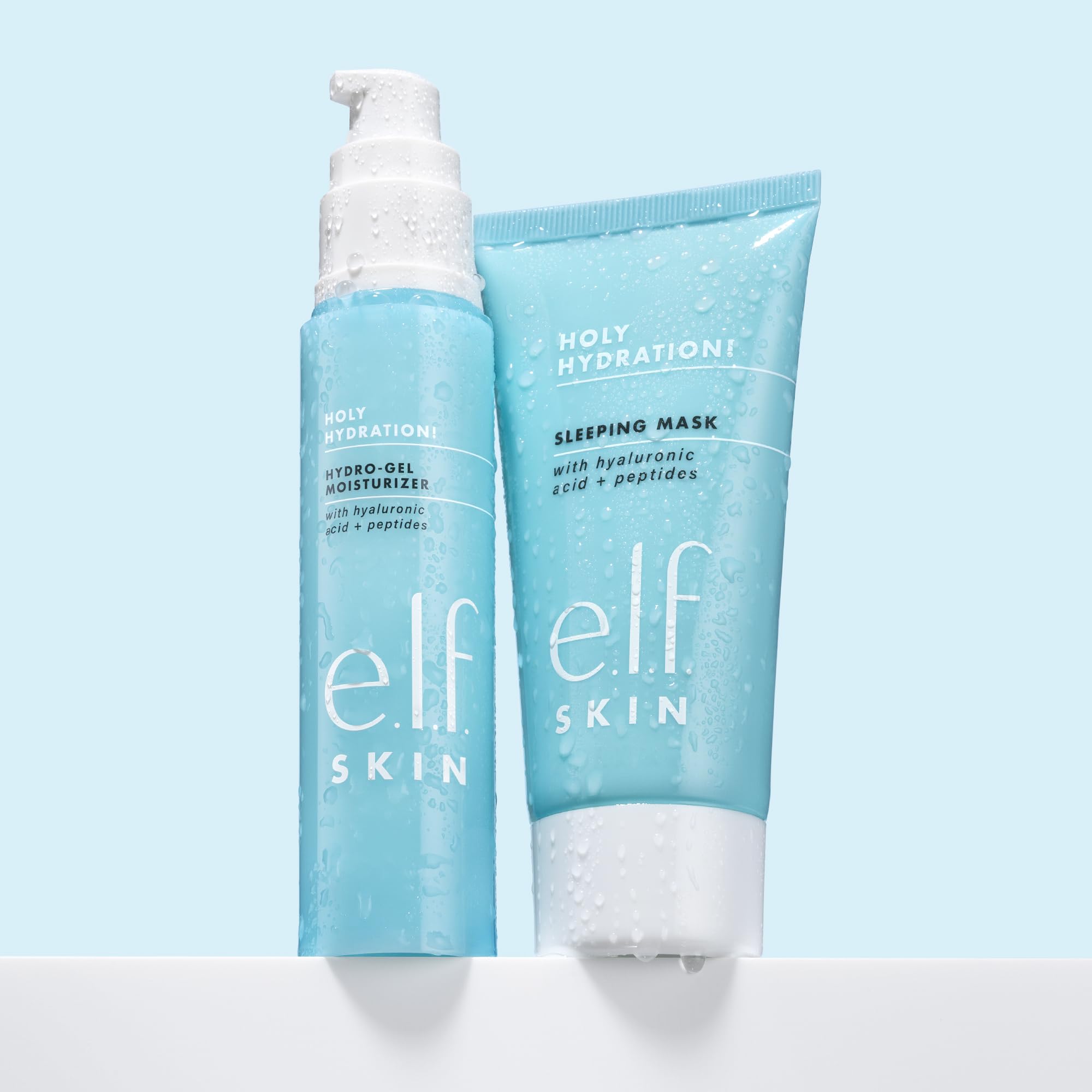 e.l.f. SKIN Holy Hydration sleeping mask rinse-off-action reveals refreshed skin in the morning