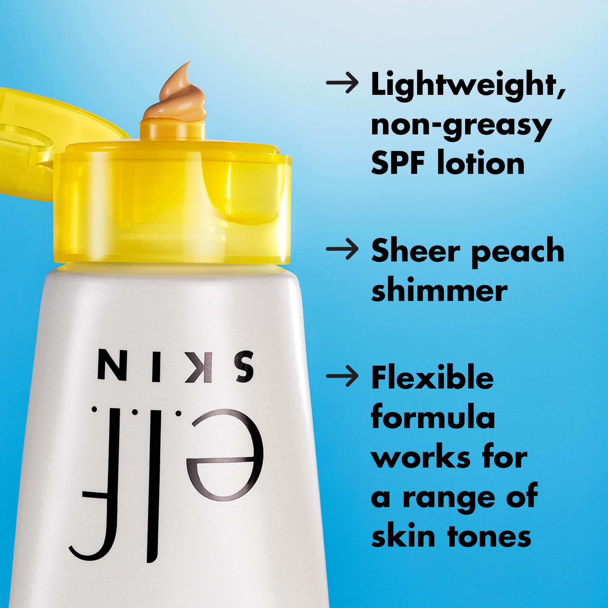e.l.f. Suntouchable Whoa Glow SPF 30 aloe soothes while priming for makeup