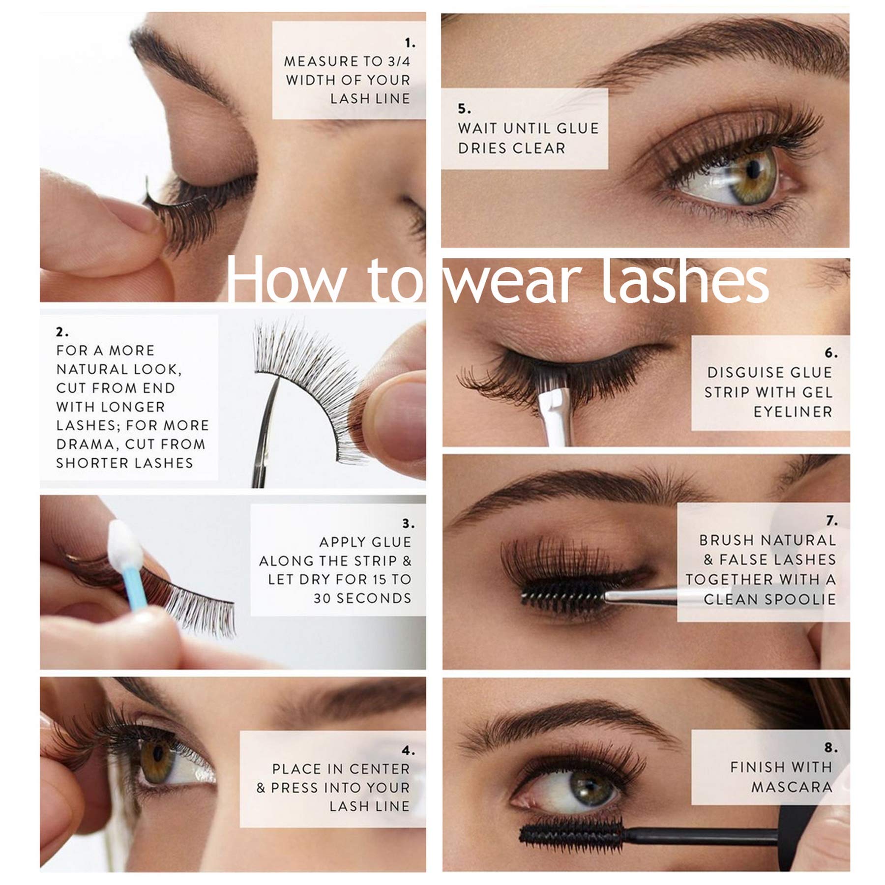 Eliace 15 pairs lashes pack designed for multiple uses with proper care.