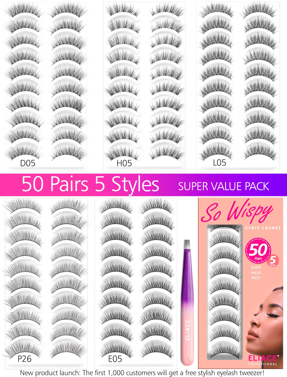 Eliace natural 12-13mm lashes close-up for subtle everyday enhancement