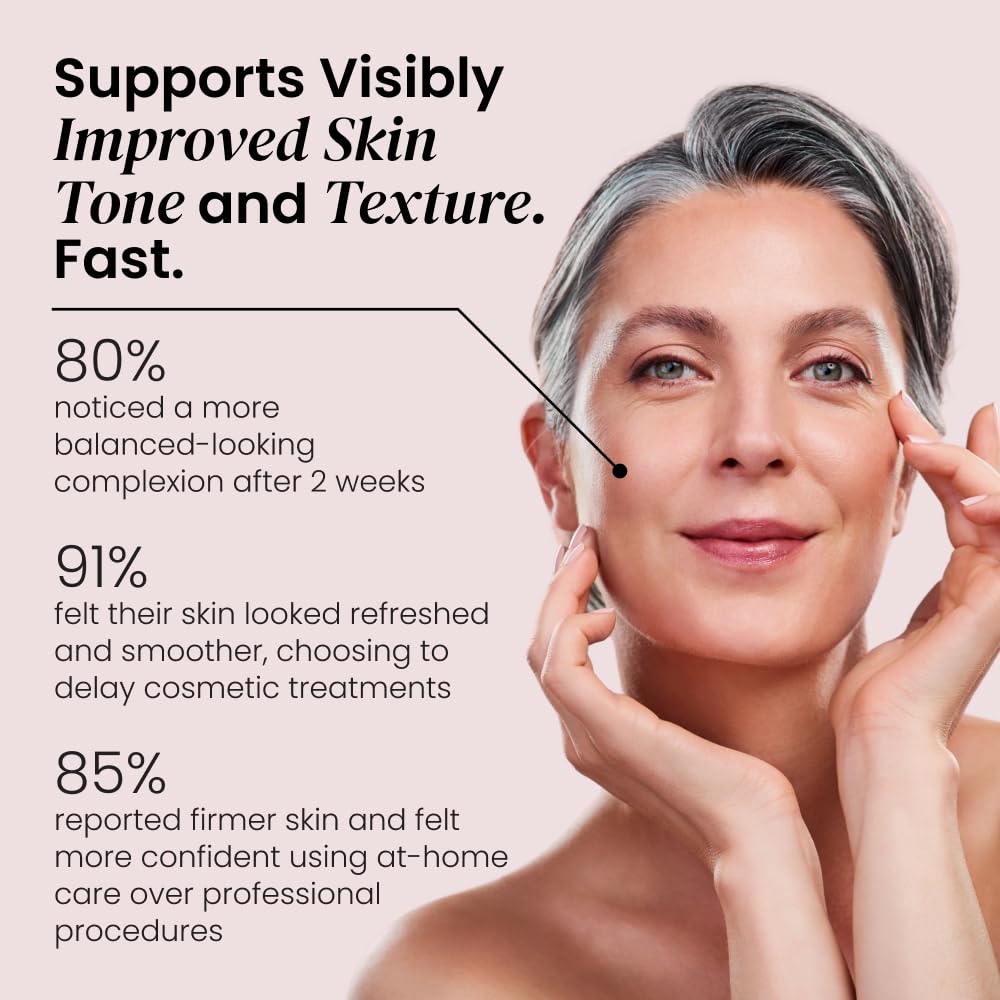 Eliré Radiance & Renewal Serum texture closeup reveals a silky, fast-absorbing formula