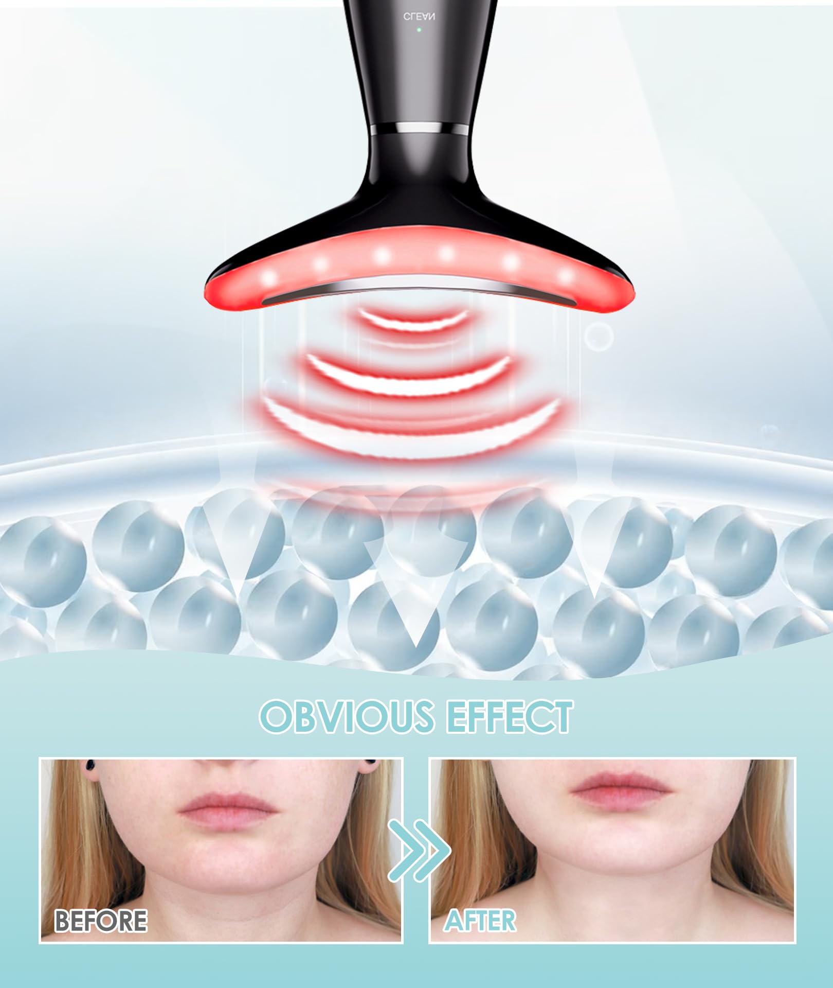ELISHINE sensing rings on skin ready for a massage