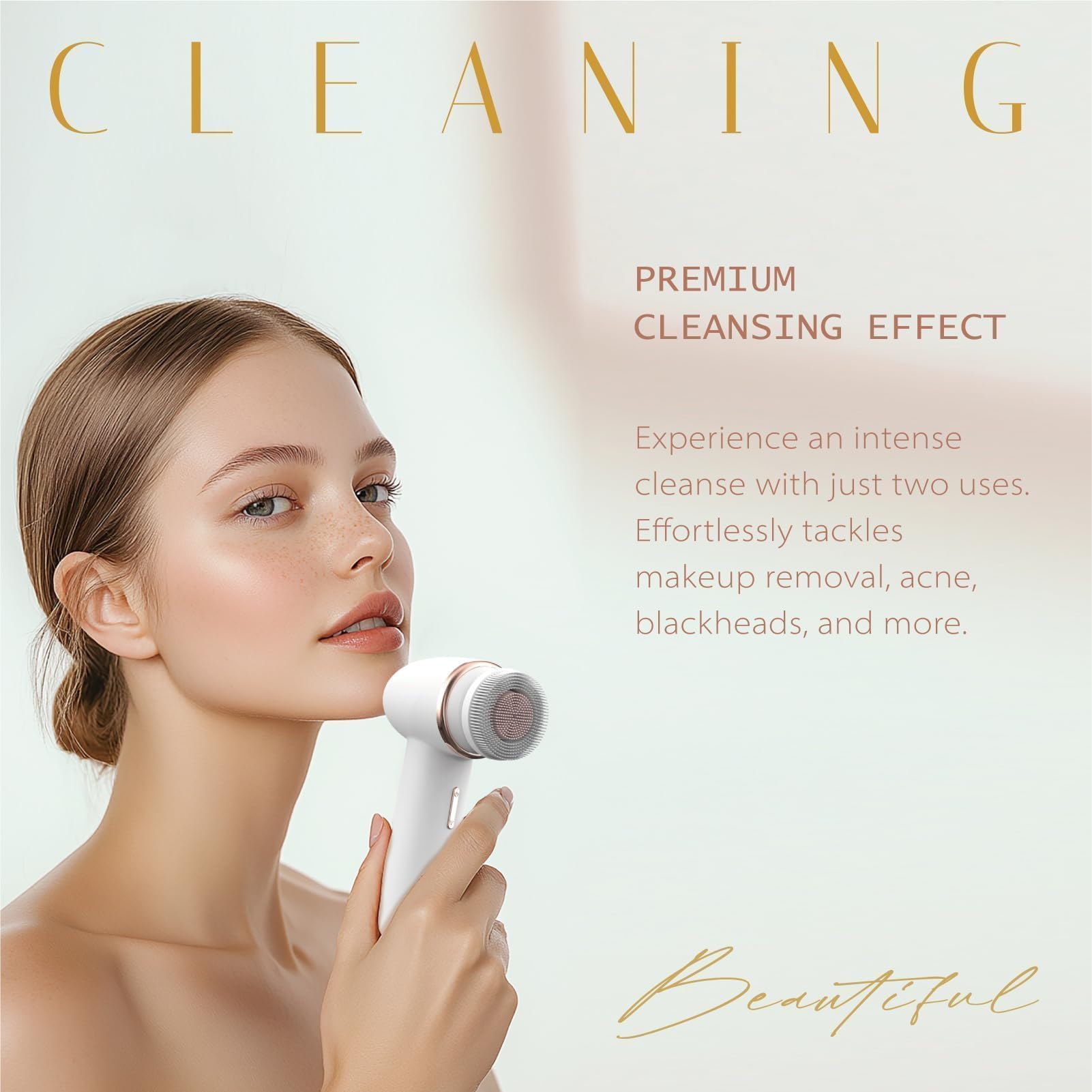 Eliteshine ergonomic-handle-cleansing-brush ensures comfortable grip while you cleanse.