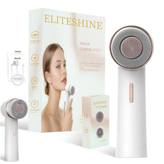 Eliteshine silicone face-scrubber-head for gentle cleansing and pore care.