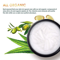 Elitribe hot cream on skin showing even coverage