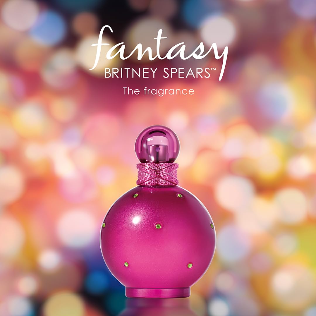Elizabeth Arden Britney Spears Fantasy application to pulse points for lasting aroma.