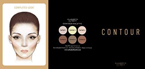 Elizabeth Mott bronzer contour palette soft, finely milled powder for easy daily application.