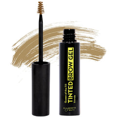 Elizabeth Mott Queen of the Fill brow gel cap close-up for quick, precise brow shaping.