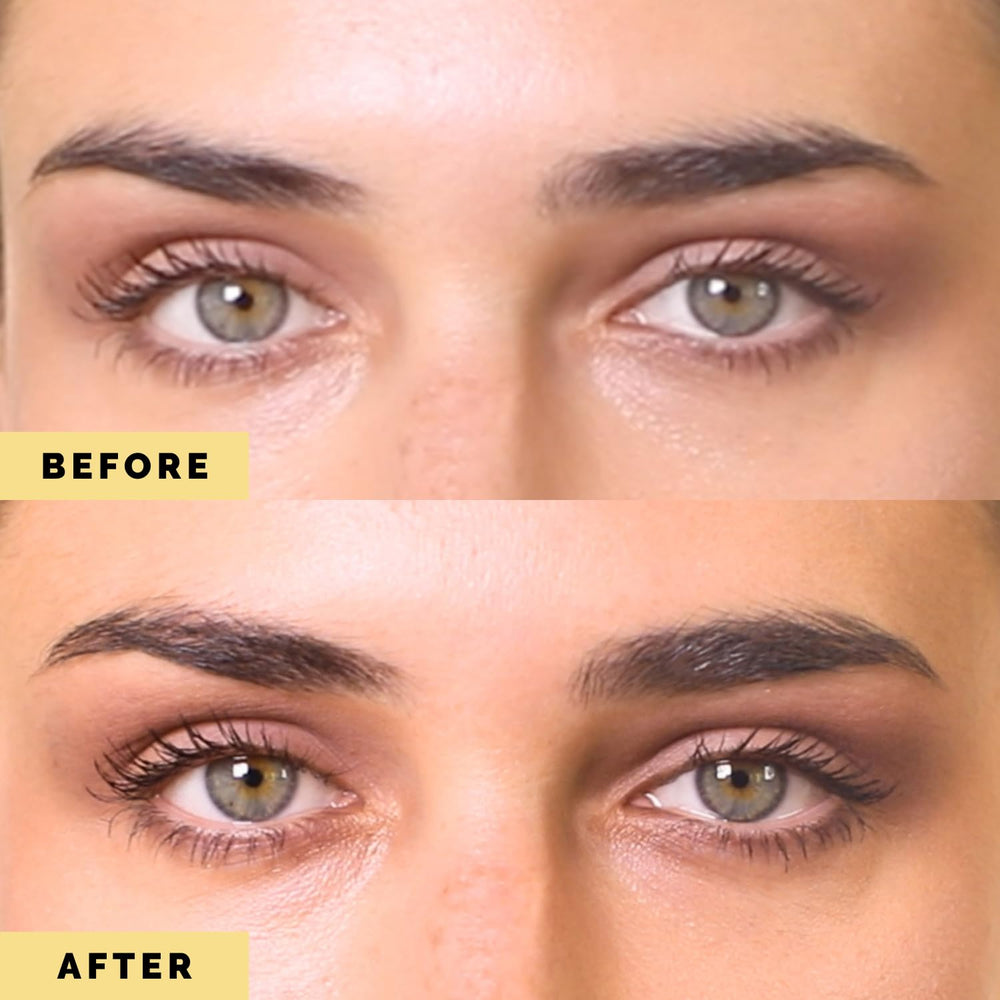 Elizabeth Mott Queen of the Fill spiraltech brush closeup shows precise, quick brow filling.