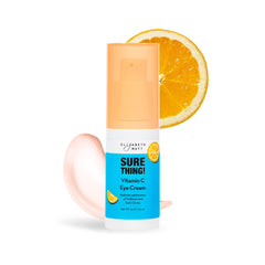 Elizabeth Mott Sure Thing Vitamin C Eye Cream being applied for refreshed look