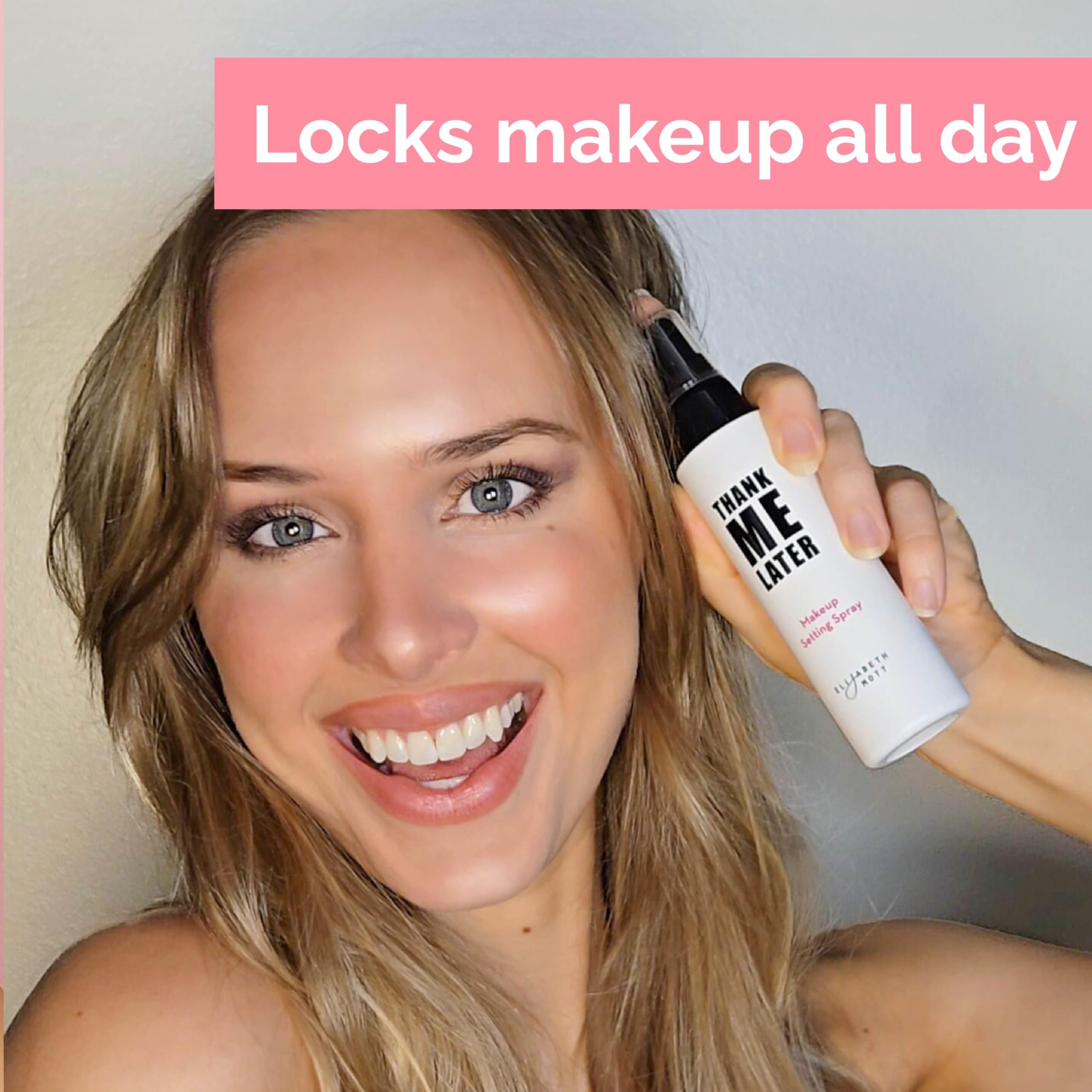 Elizabeth Mott Thank Me Later K-Beauty inspired formula with Niacinamide for radiant skin.