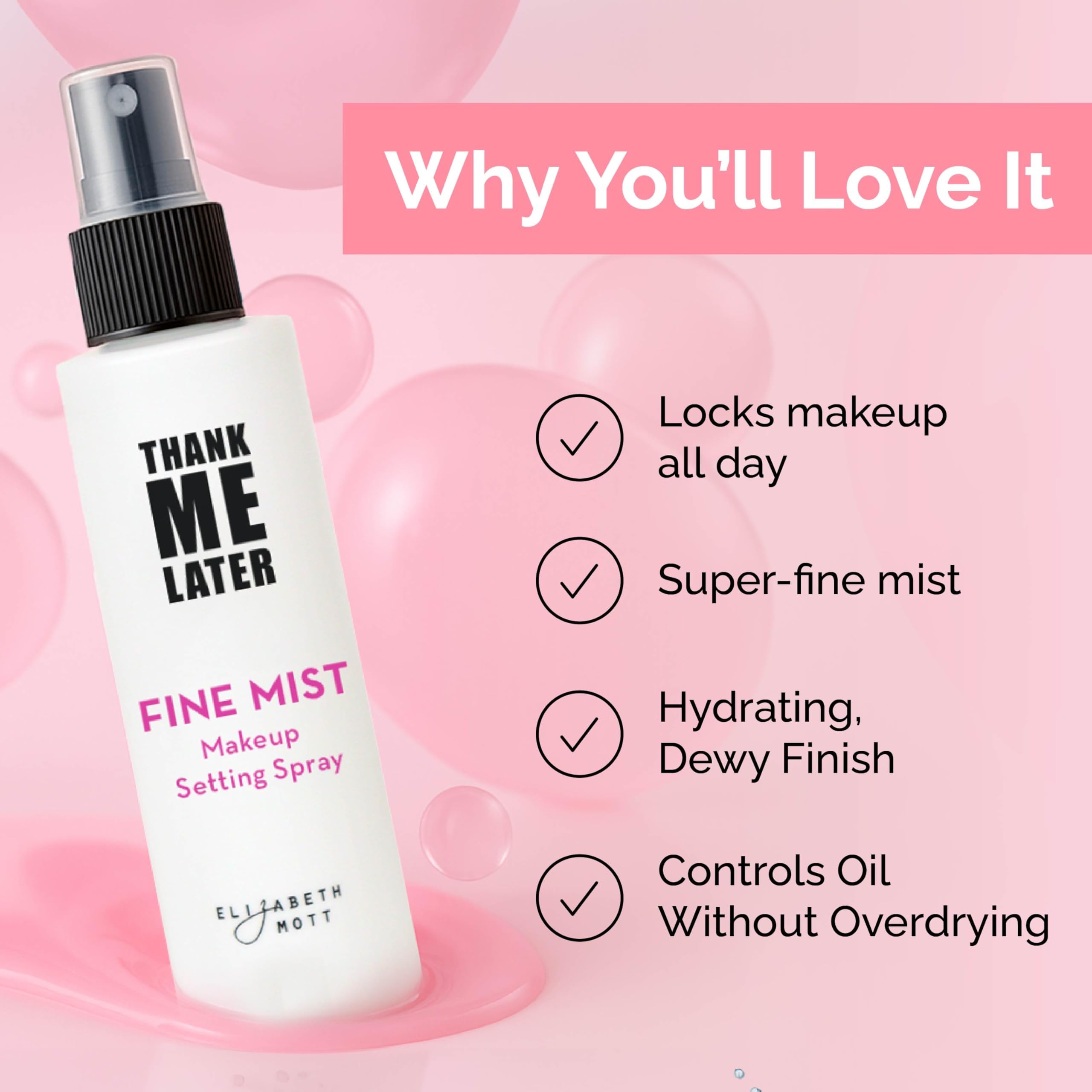 Elizabeth Mott Thank Me Later Niacinamide benefits for healthy glow.