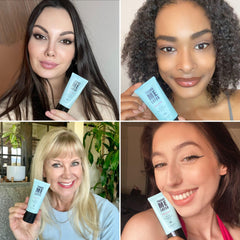 Elizabeth Mott Thank Me Later Primer with green tea and cucumber ingredients for soothing hydration
