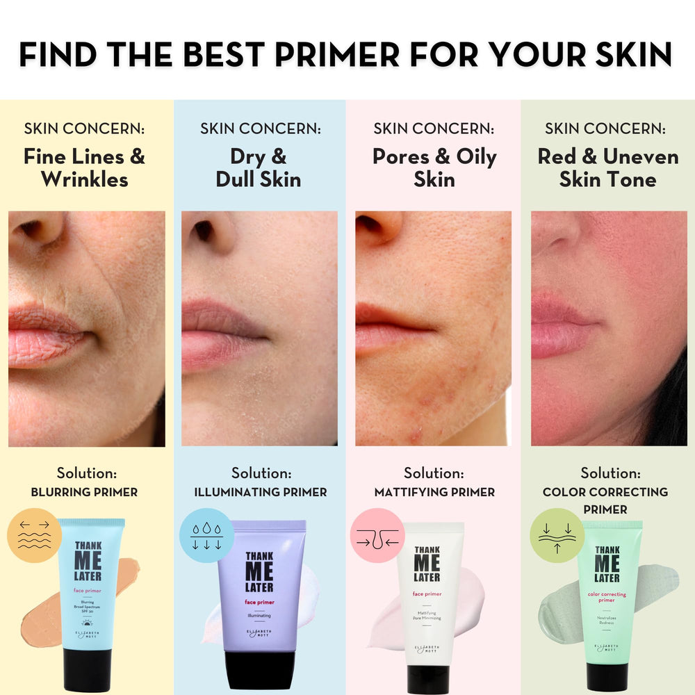 Elizabeth Mott Thank Me Later primer helps minimize visible pores