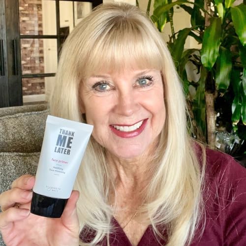 Elizabeth Mott Thank Me Later primer creates porcelain-smooth skin base