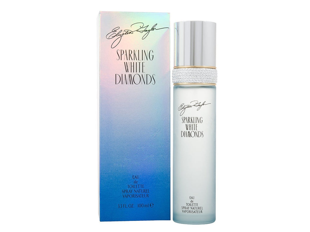 Elizabeth Taylor Sparkling White Diamonds box, gift-ready packaging