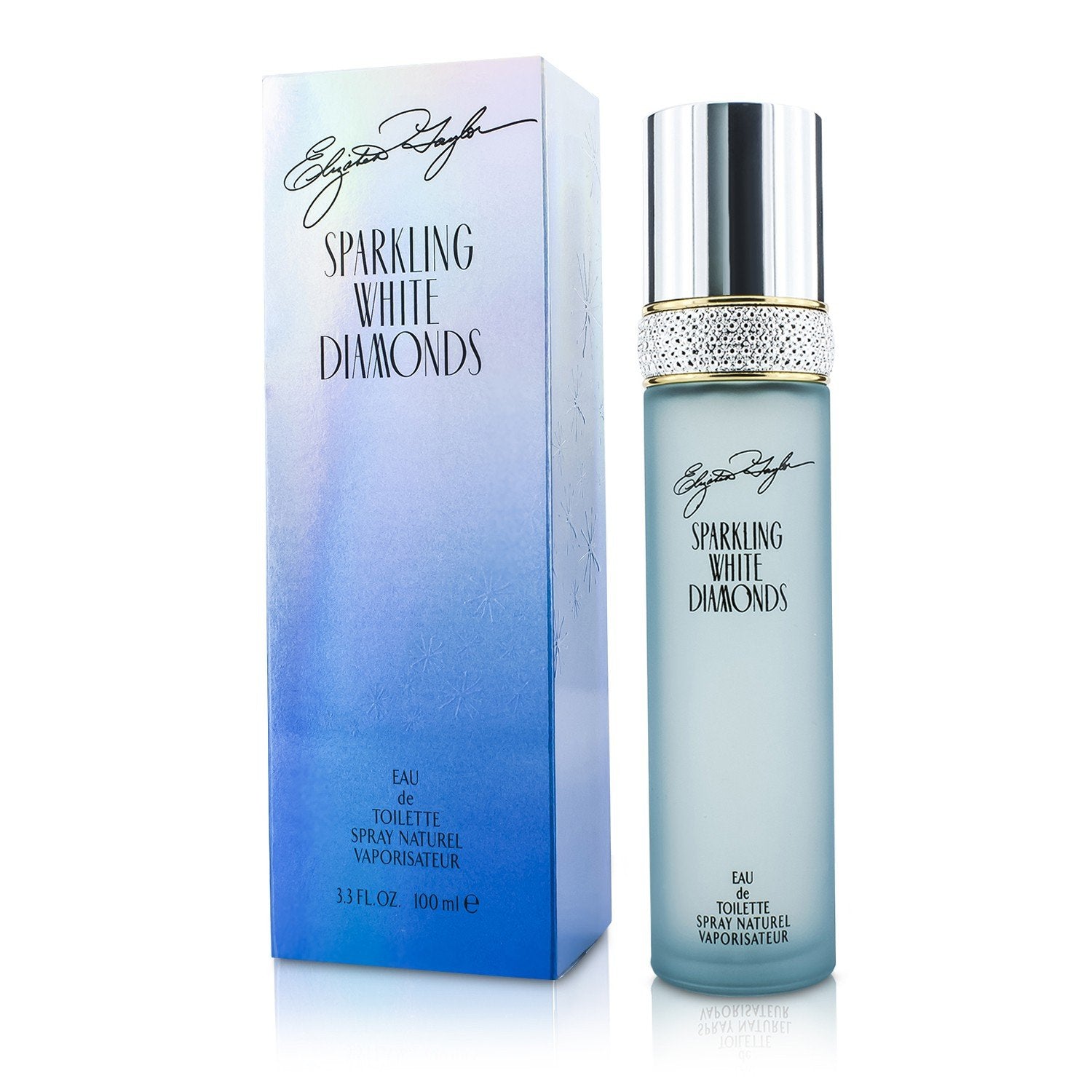 Elizabeth Taylor Sparkling White Diamonds spray on wrist, versatile fragrance use