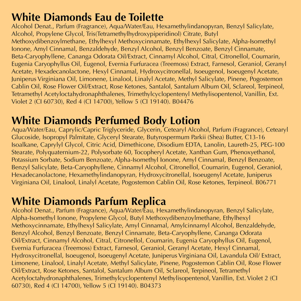 Elizabeth Taylor White Diamonds classic fragrance bottle for elegant occasions