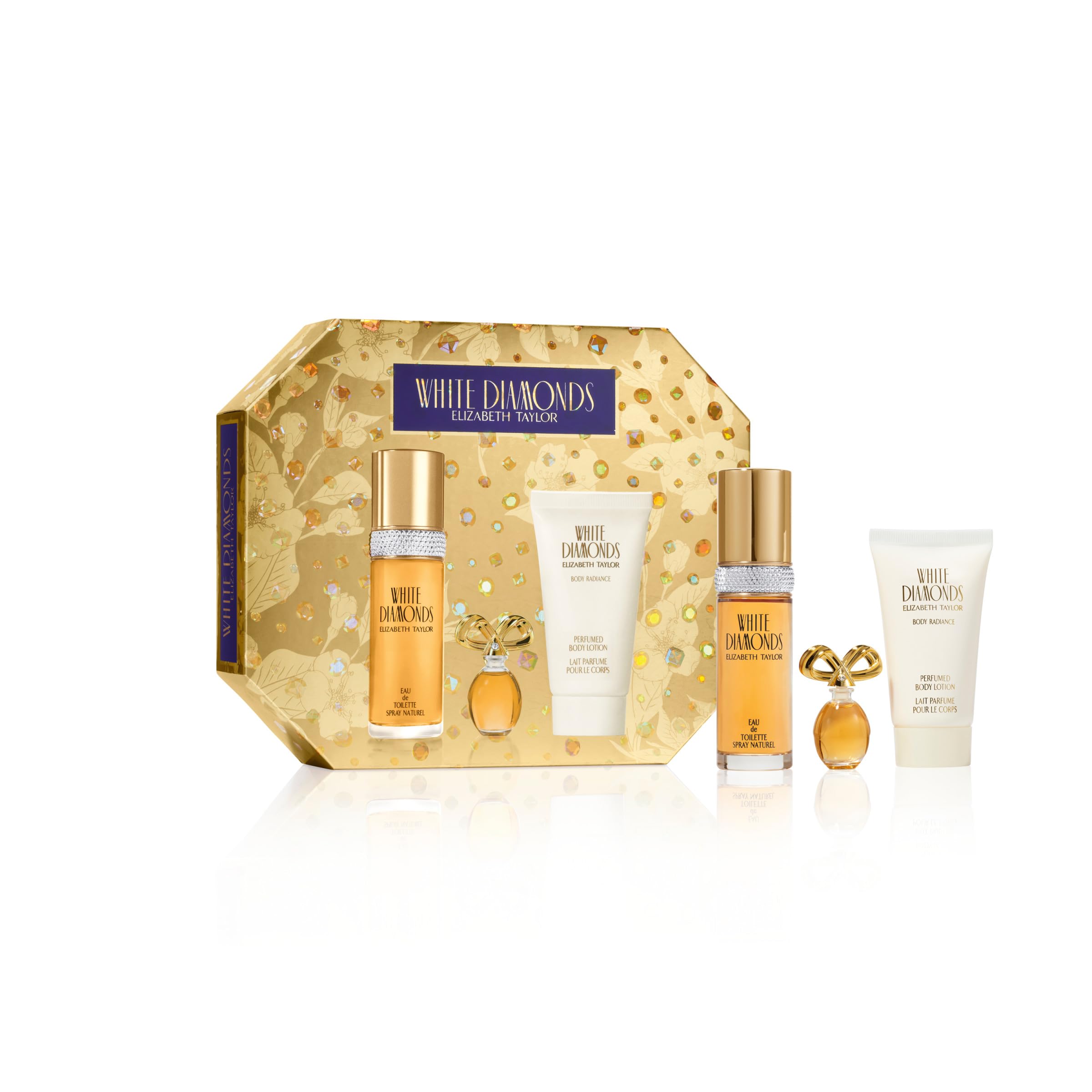 Elizabeth Taylor White Diamonds EDT spray 1oz bottle for daily elegance