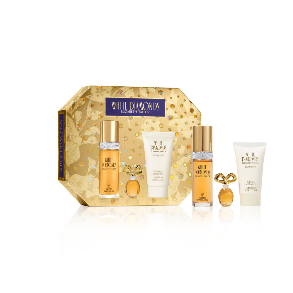 Elizabeth Taylor White Diamonds EDT spray 1oz bottle for daily elegance