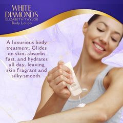 Elizabeth Taylor White Diamonds EDT spray bottle for day-to-night wear