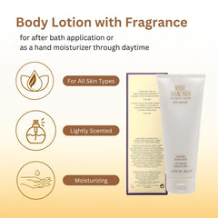 Elizabeth Taylor White Diamonds lotion texture close-up highlighting rich, non-greasy moisturization.