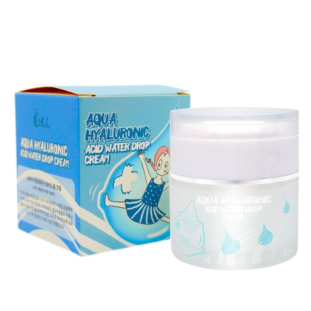Elizavecca Aqua Hyaluronic Water Drop Cream jar ready for deep hydration.