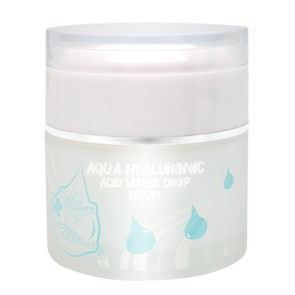 Packaging display of Elizavecca Aqua Hyaluronic Water Drop Cream.