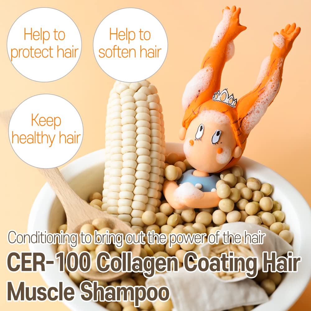 Elizavecca CER-100 bottle beside shower gear implies routine friendly daily grooming