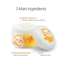 Elizavecca Retinol Swiftlet Nest Extract close-up shows extract-rich formula for skin nourishment