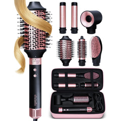 ELLA BELLA 6in1 hot air styler overview for versatile home styling