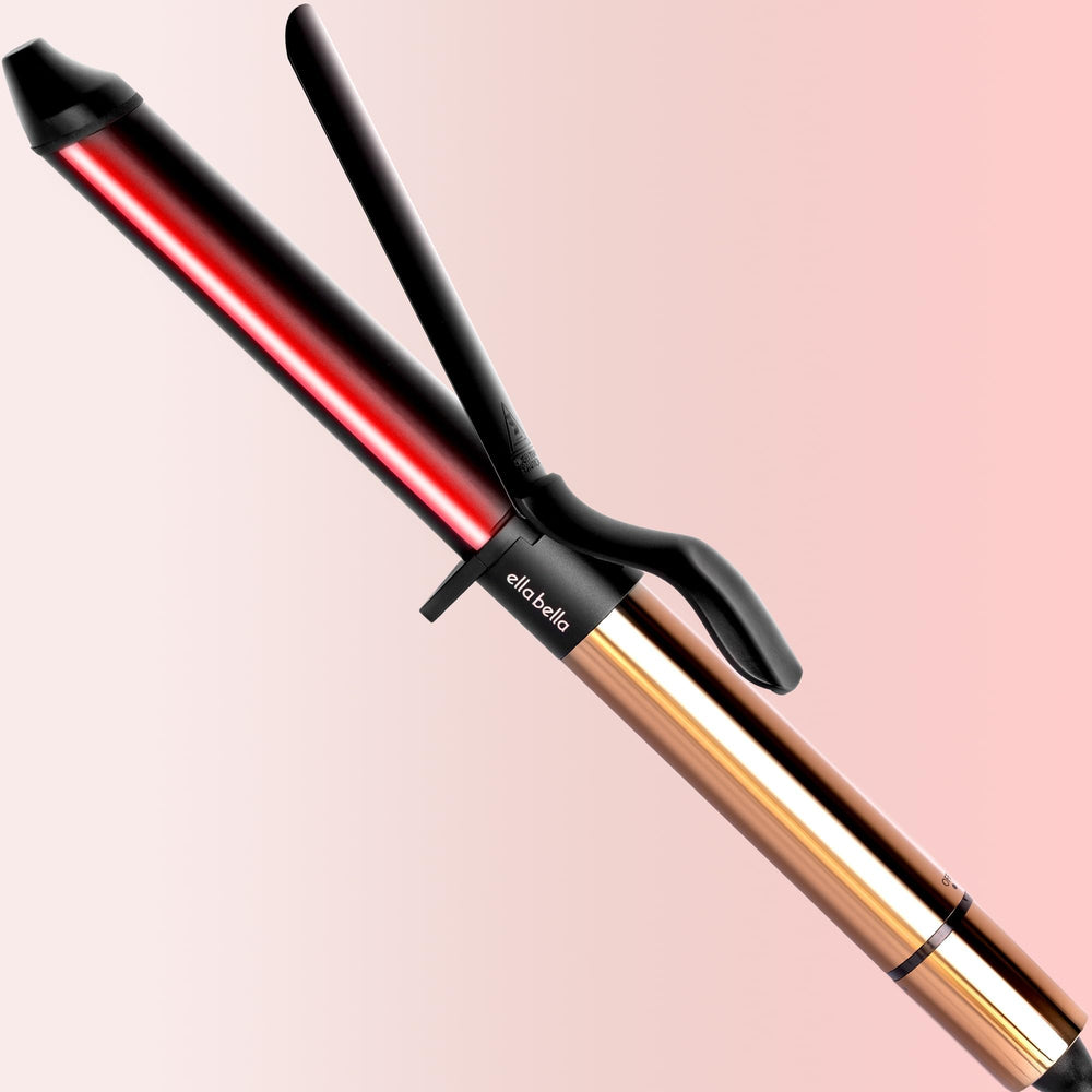ELLA BELLA Curling Iron 1.25-inch barrel for quick, defined curls.
