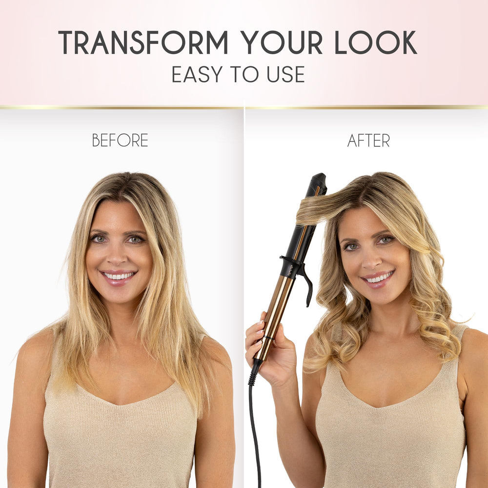 ELLA BELLA Curling Iron heat-resistant carry case and mat for storage.