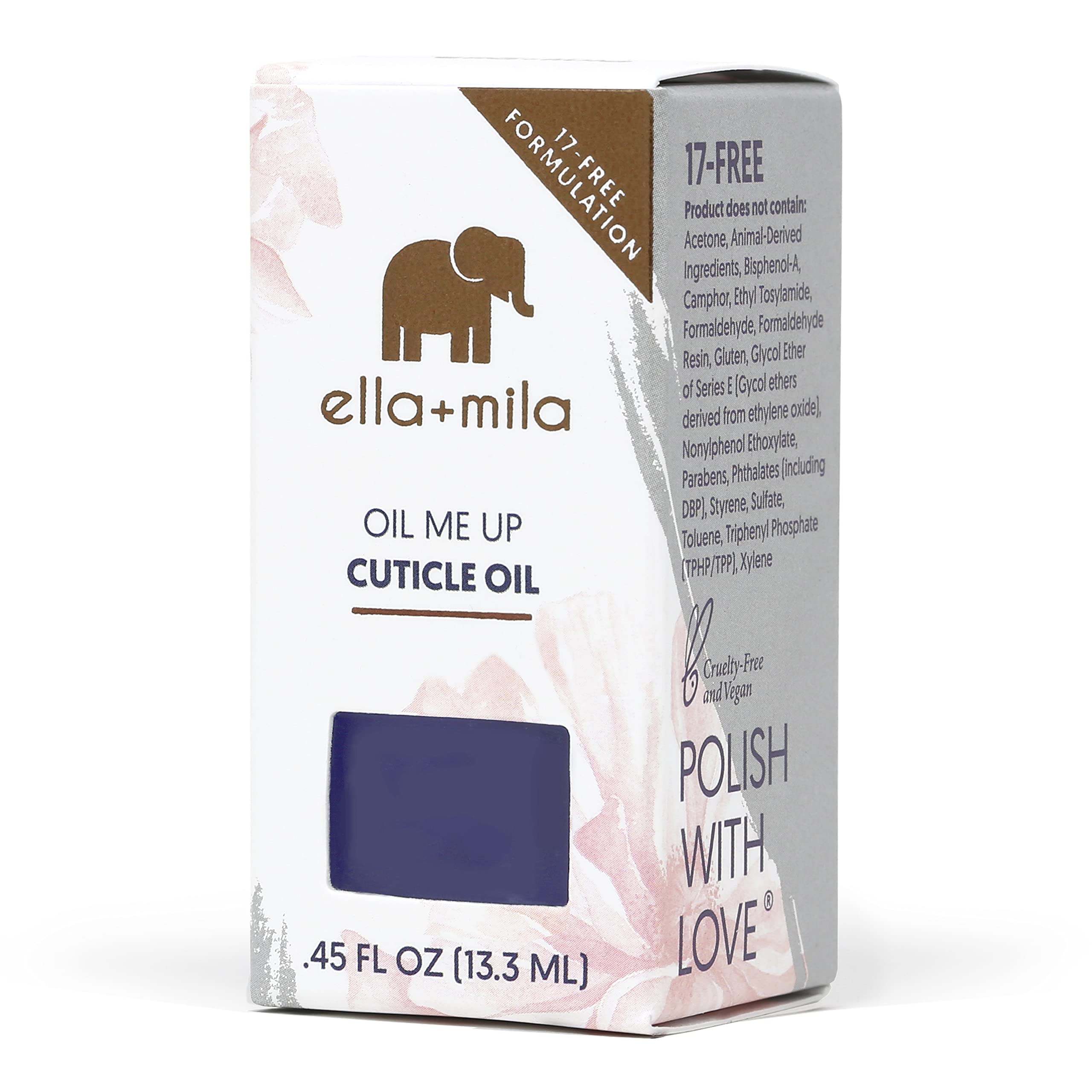 ella-mila cruelty-free clean beauty label signals non-toxic nail care promise.