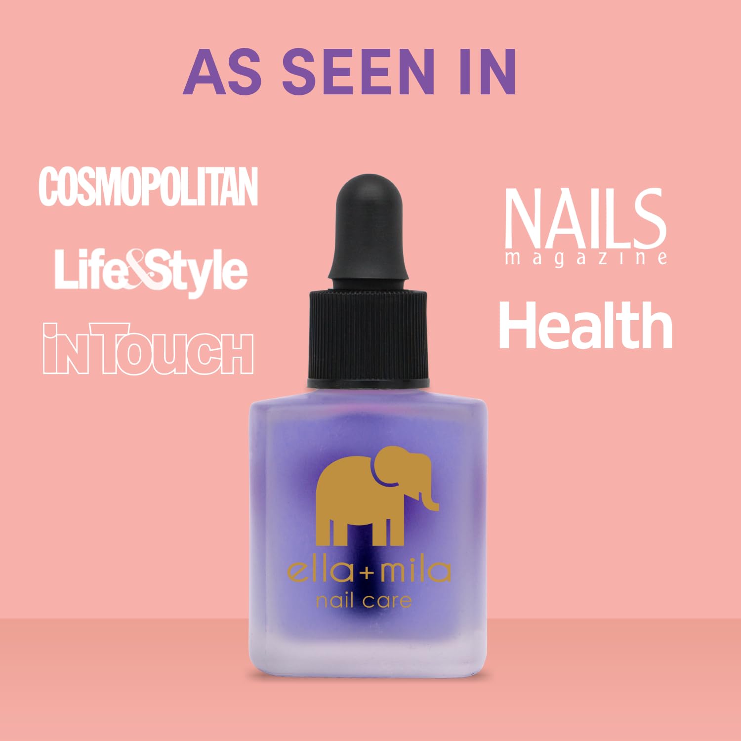 ella-mila cuticle oil with lavender aromatherapy for soothing daily nail maintenance.