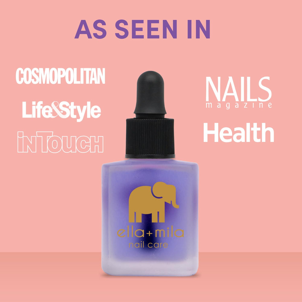 ella-mila cuticle oil with lavender aromatherapy for soothing daily nail maintenance.