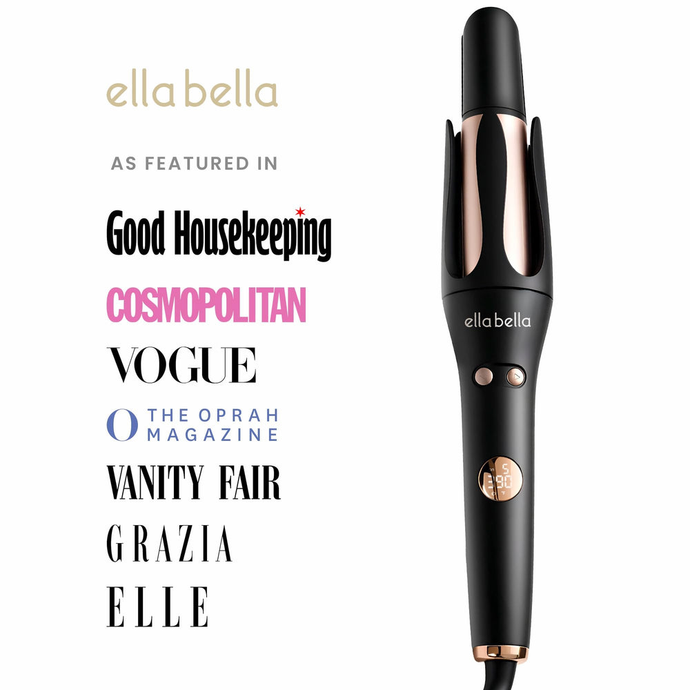 ELLA BELLA ceramic technology distributes heat evenly to minimize hotspots.