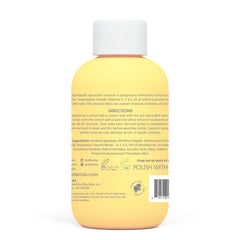 ella+mila jojoba oil drop highlights conditioning during polish removal