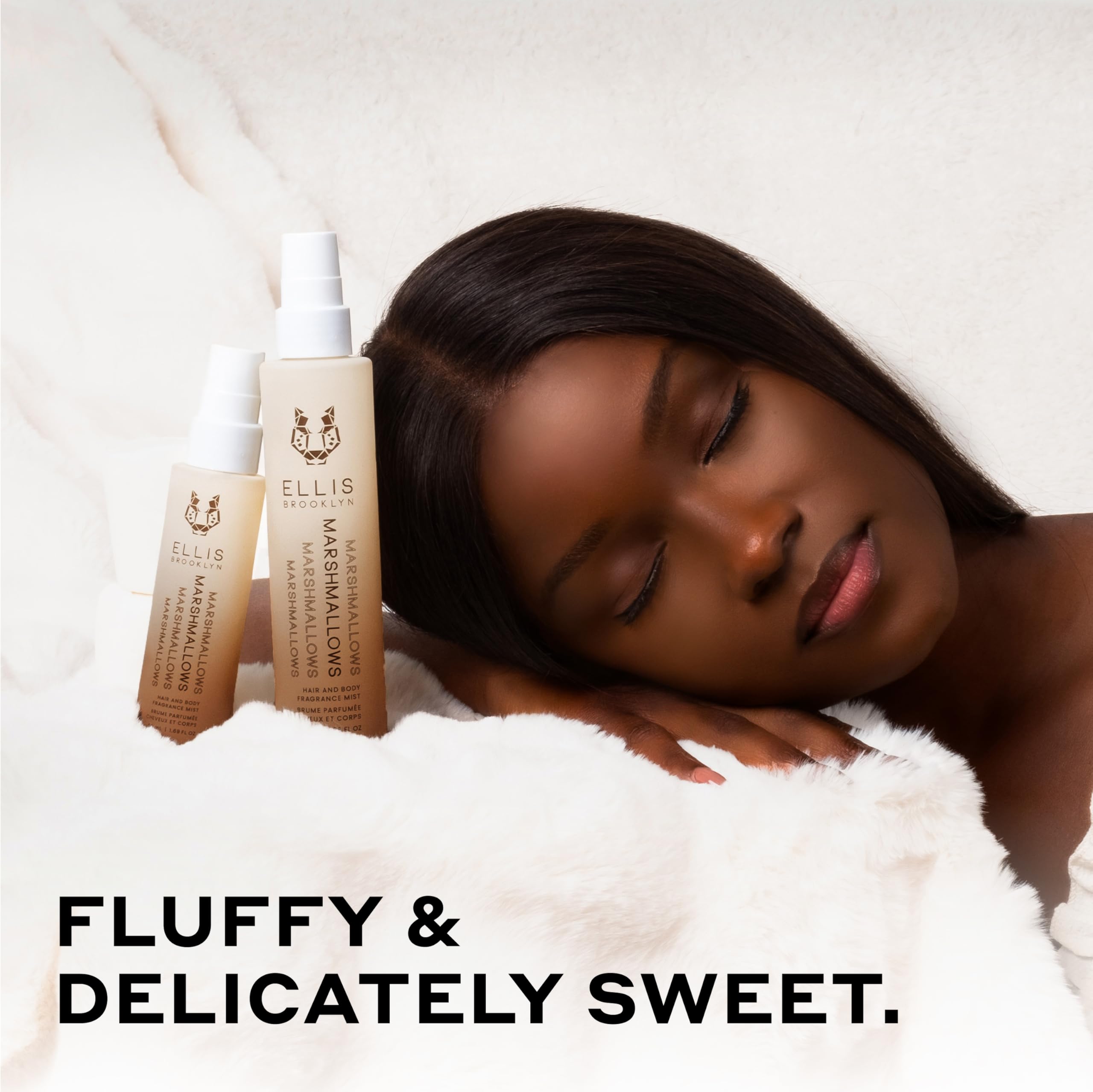 Ellis Brooklyn MARSHMALLOWS lifestyle photo shows light cloud-like scent ambiance