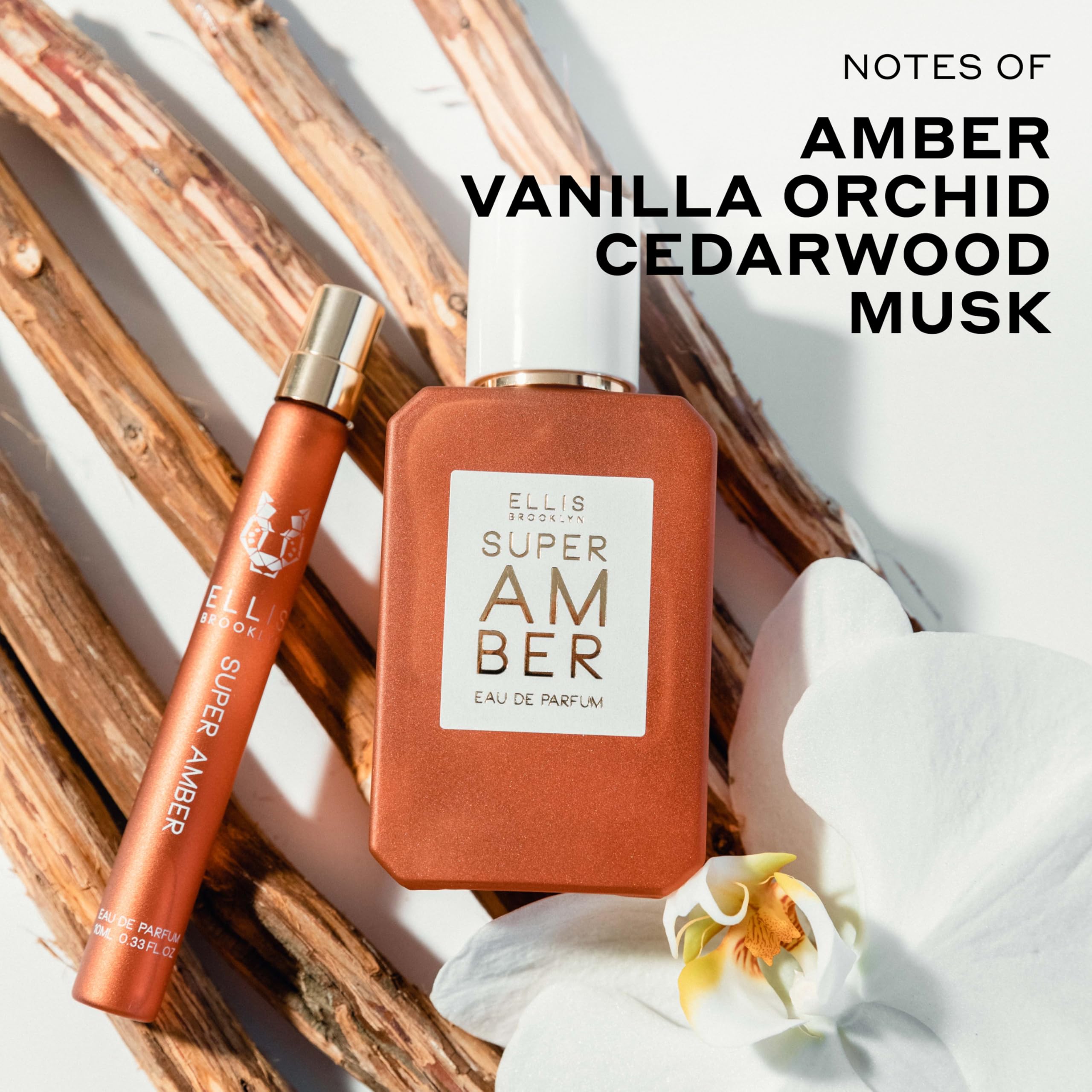 Ellis Brooklyn Super Amber allergen-free formula supports sensitive users.