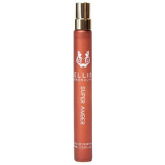 Ellis Brooklyn Super Amber travel spray bottle for on-the-go warmth and confidence.