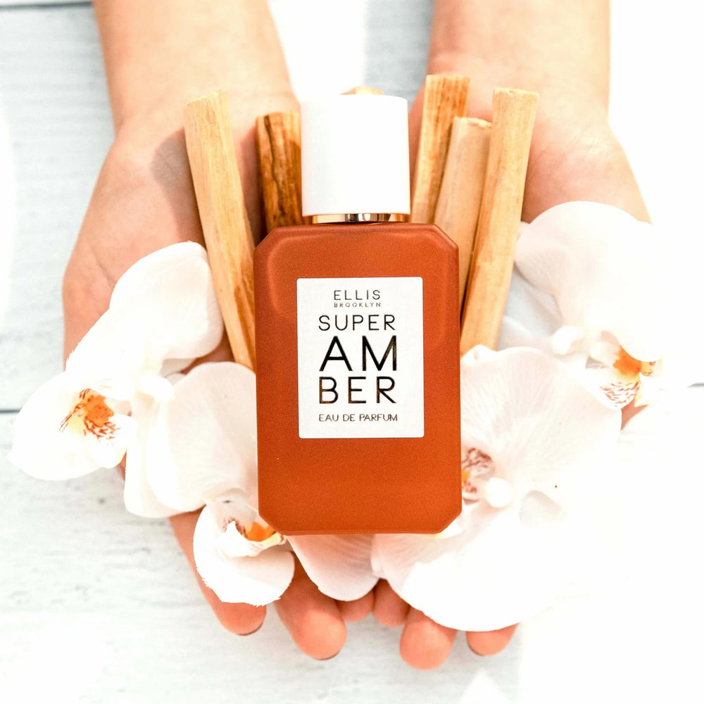 Ellis Brooklyn Super Amber vanilla orchid note hints gourmet sweetness.