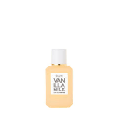 Ellis Brooklyn Vanilla Milk EDP bottle pouring for everyday gourmand mood.