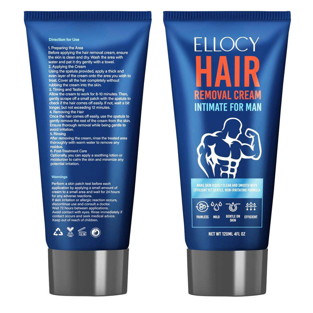 Ellocy cruelty-free label reinforces ethical, animal-friendly hair removal choice.