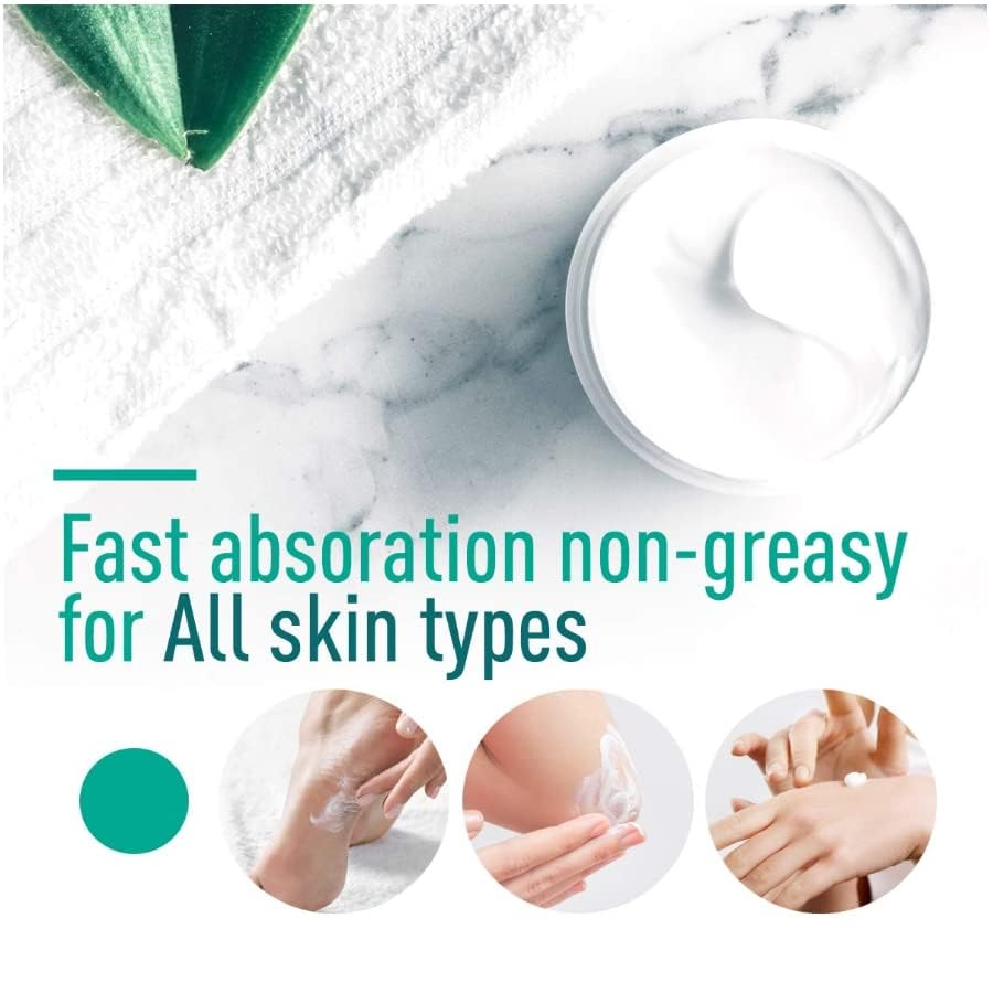 Ellocy Urea 40% foot cream packaging and ingredients overview.