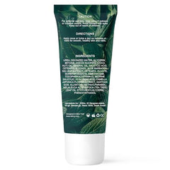 Near label of Ellocy gel highlighting active ingredients for exfoliation and softness