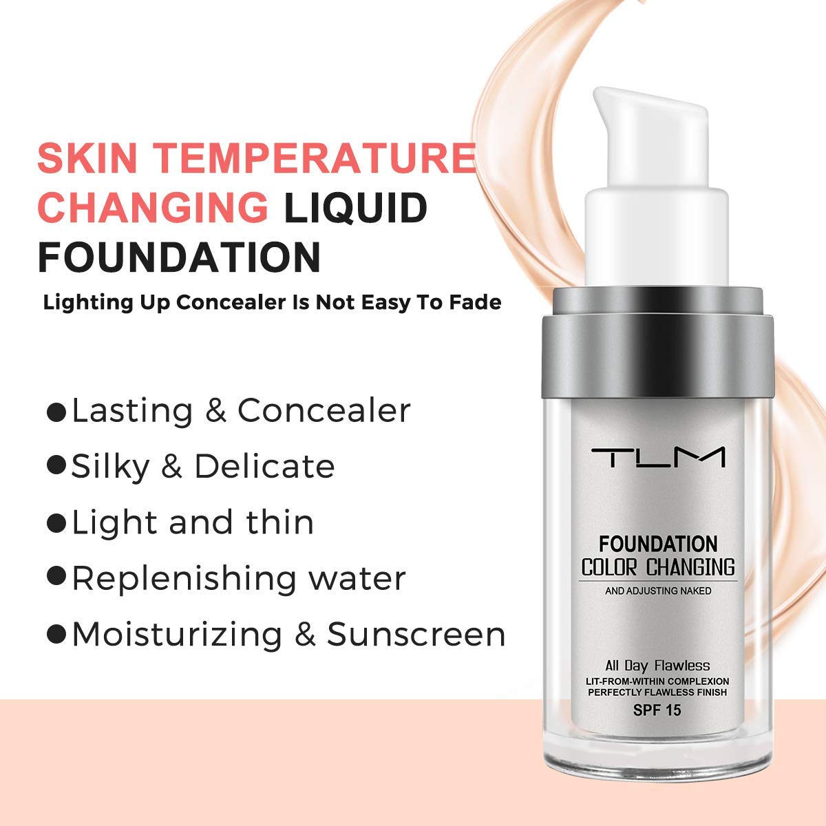 ELM Game fragrance-free formula shown for lightweight daily wear on skin.