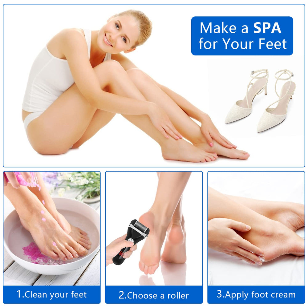 Elmchee packaging shows kit contents for ready home pedicure sessions.